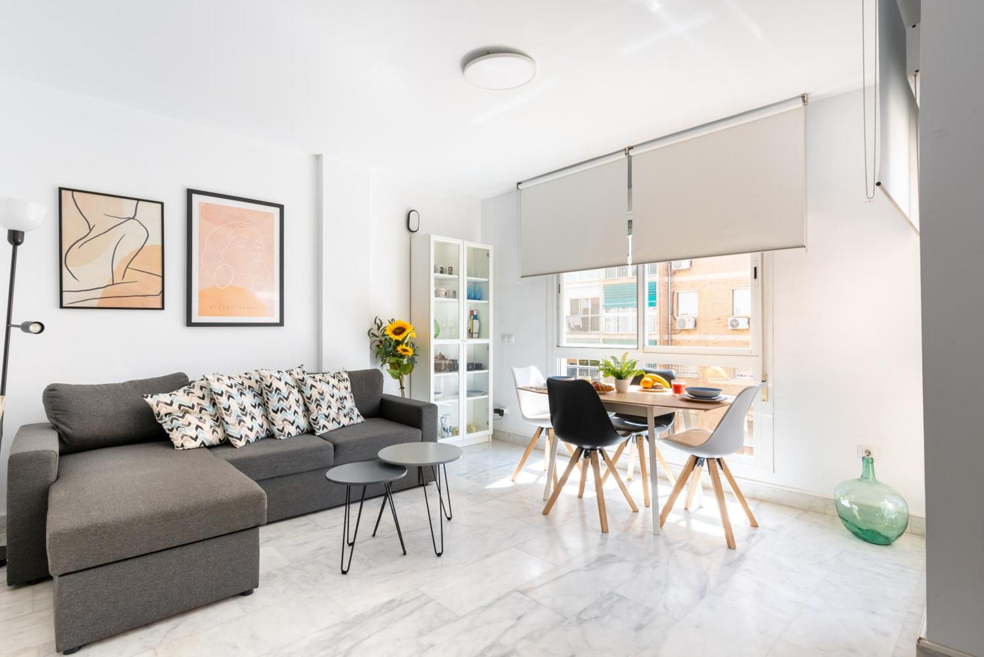 Wintowinrentals Quiet Apartment, Good Location, Free Parking Màlaga Exteriér fotografie